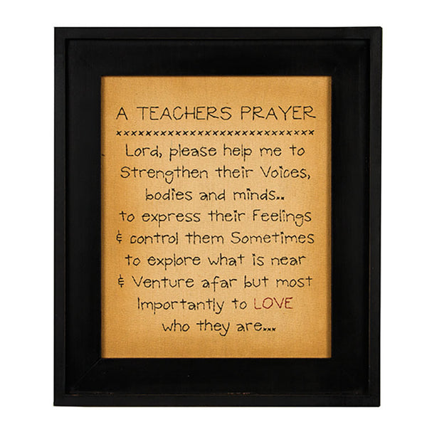 72686 Teachers Prayer Stitchery