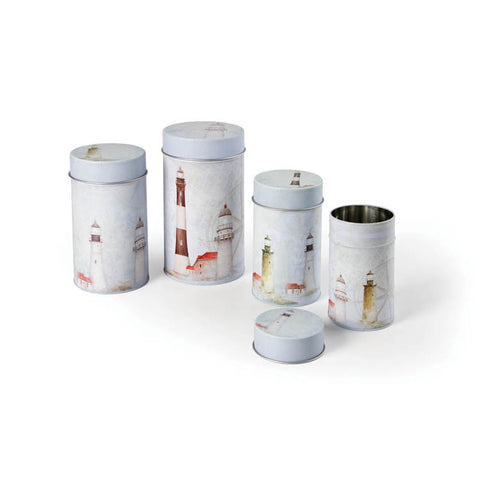 Coastal Canisters Set of 4